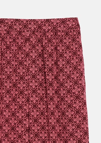 s.Oliver Wide Leg Hose in Rot