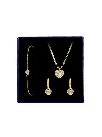 Lucardi Jewelry set in Gold