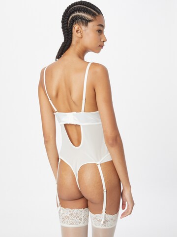 Body 'Eleanor' di Hunkemöller in bianco