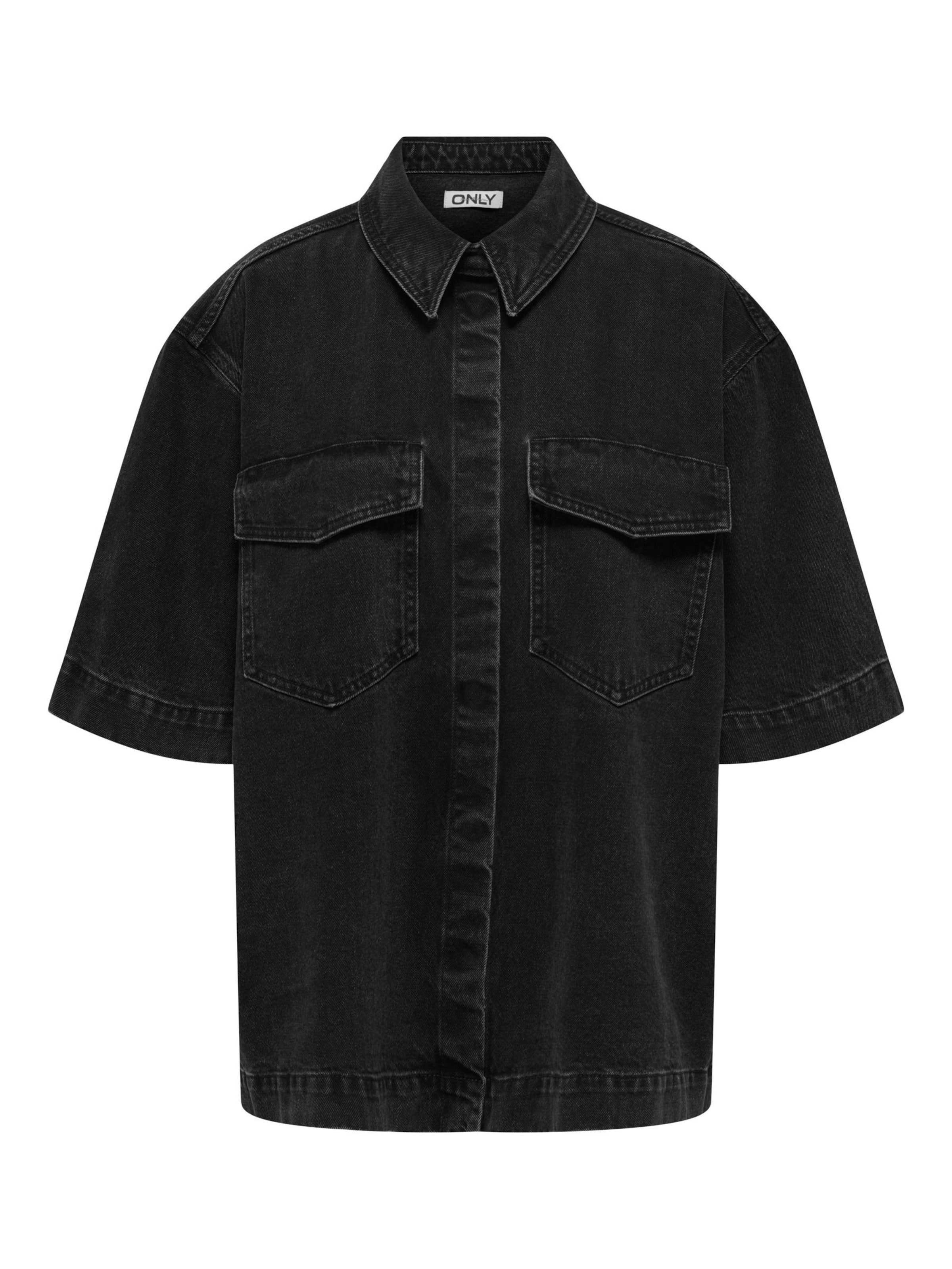 Chemisier ONLY en noir : devant