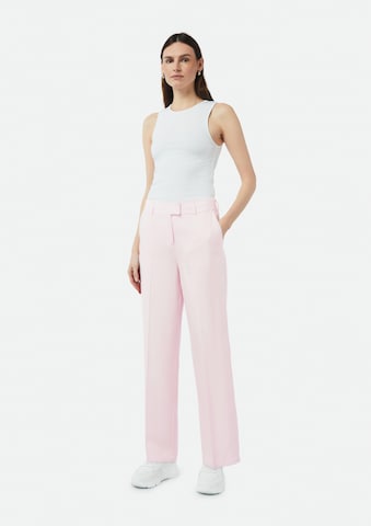 comma casual identity Wide Leg Hose in Pink: Vorderseite