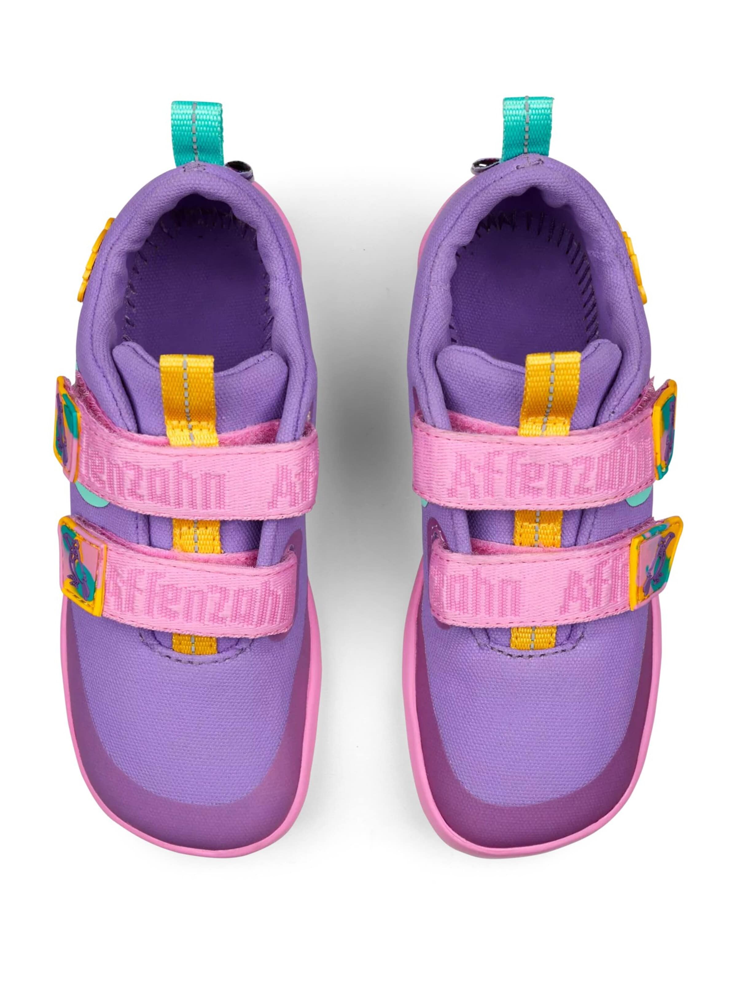 Affenzahn Sneaker 'Sneaker Baumwolle Lucky' in Lila