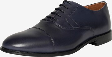 Henry Stevens Lace-Up Shoes 'Wallace CO' in Blue: front