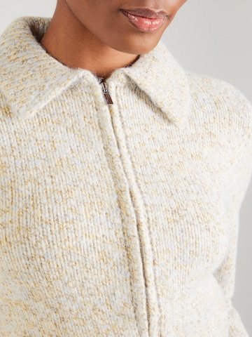 TOPSHOP Knit Cardigan 'VALERIE' in Beige