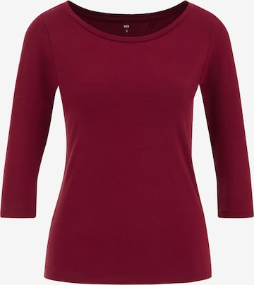 Maglietta di WE Fashion in rosso: frontale