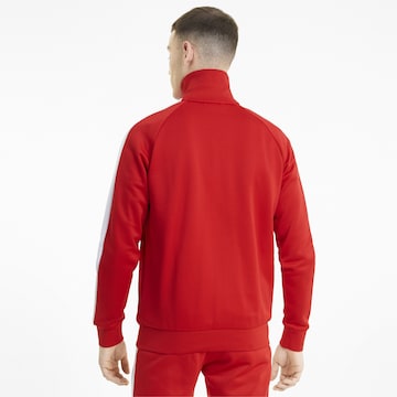 PUMA Sweatvest 'Iconic T7' in Rood
