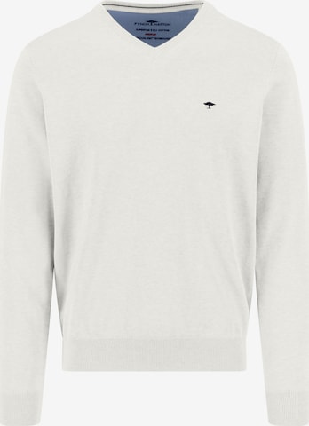 FYNCH-HATTON Sweater in White: front