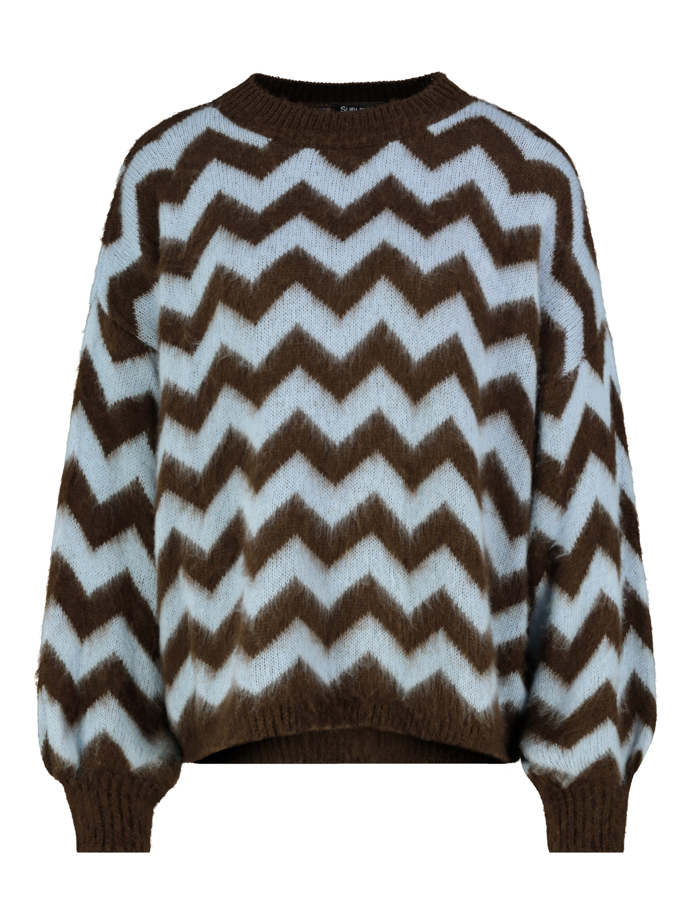 Sublevel Pullover in Mischfarben: Vorderseite