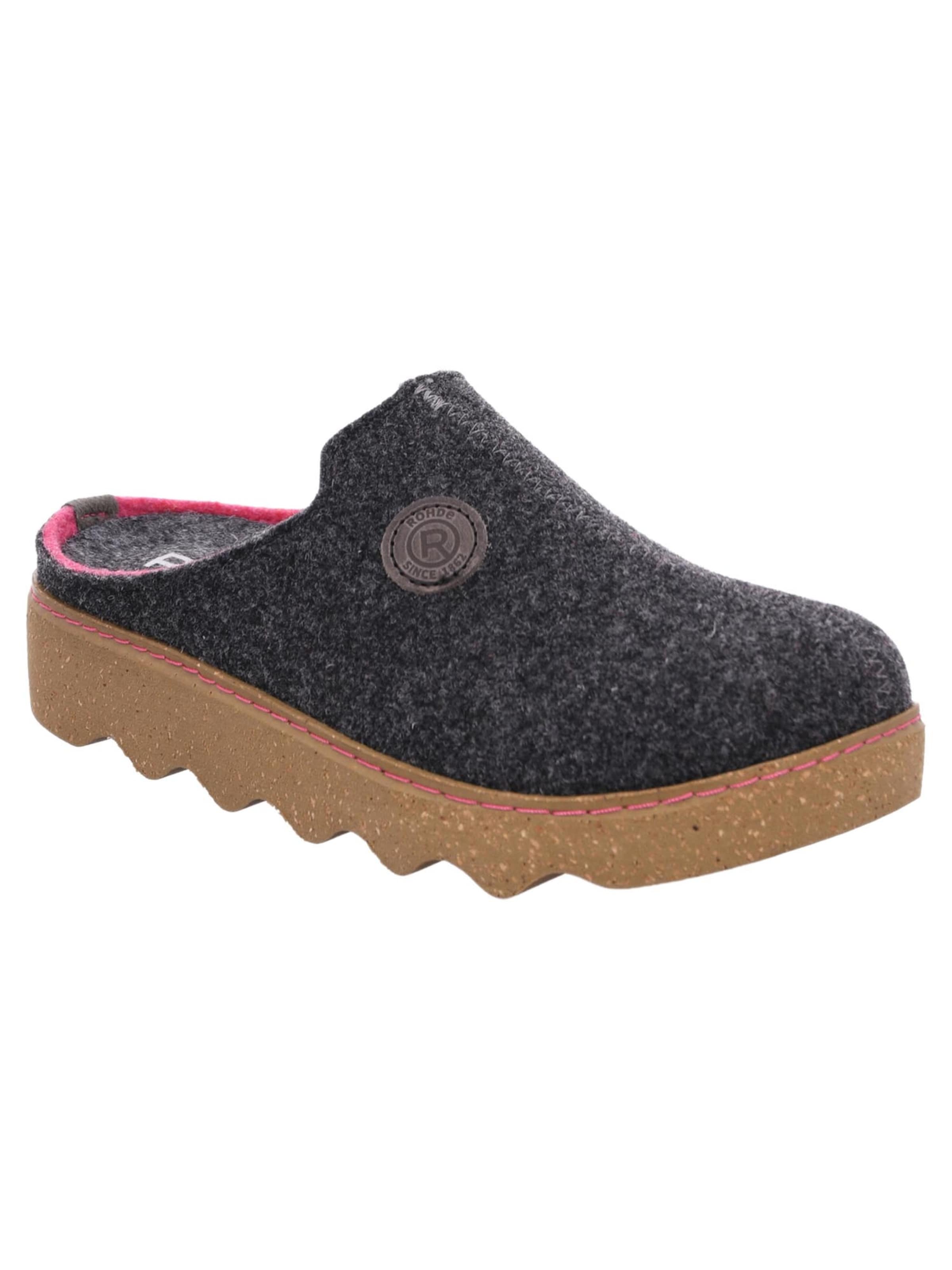 ROHDE Slippers 'Foggia-D' in Brown