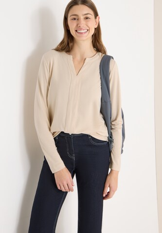 CECIL Shirt in Beige: front