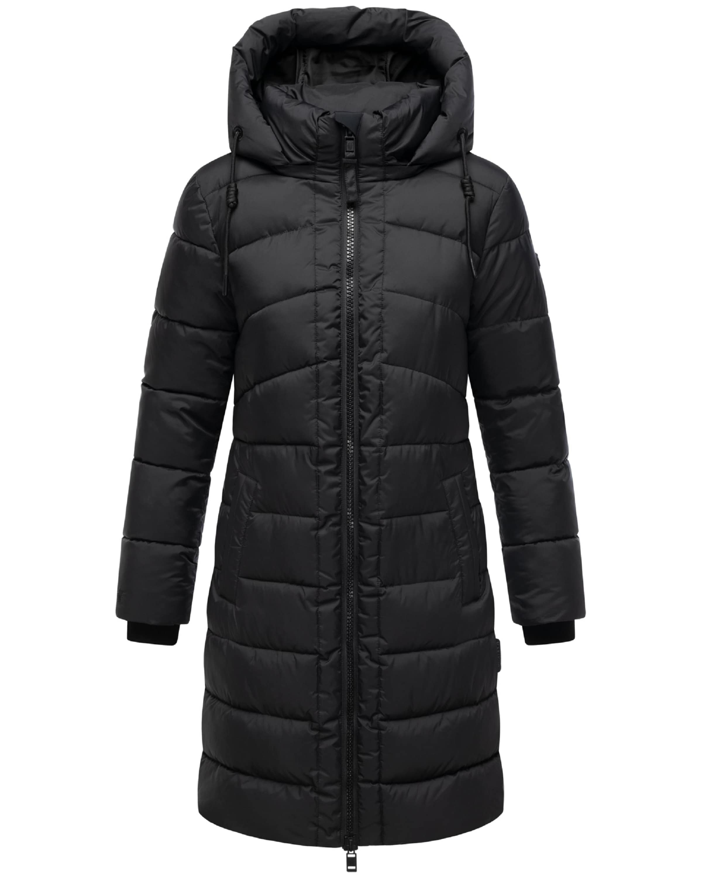 Cappotto invernale 'Kaltnäschen 16' di MARIKOO in nero: frontale