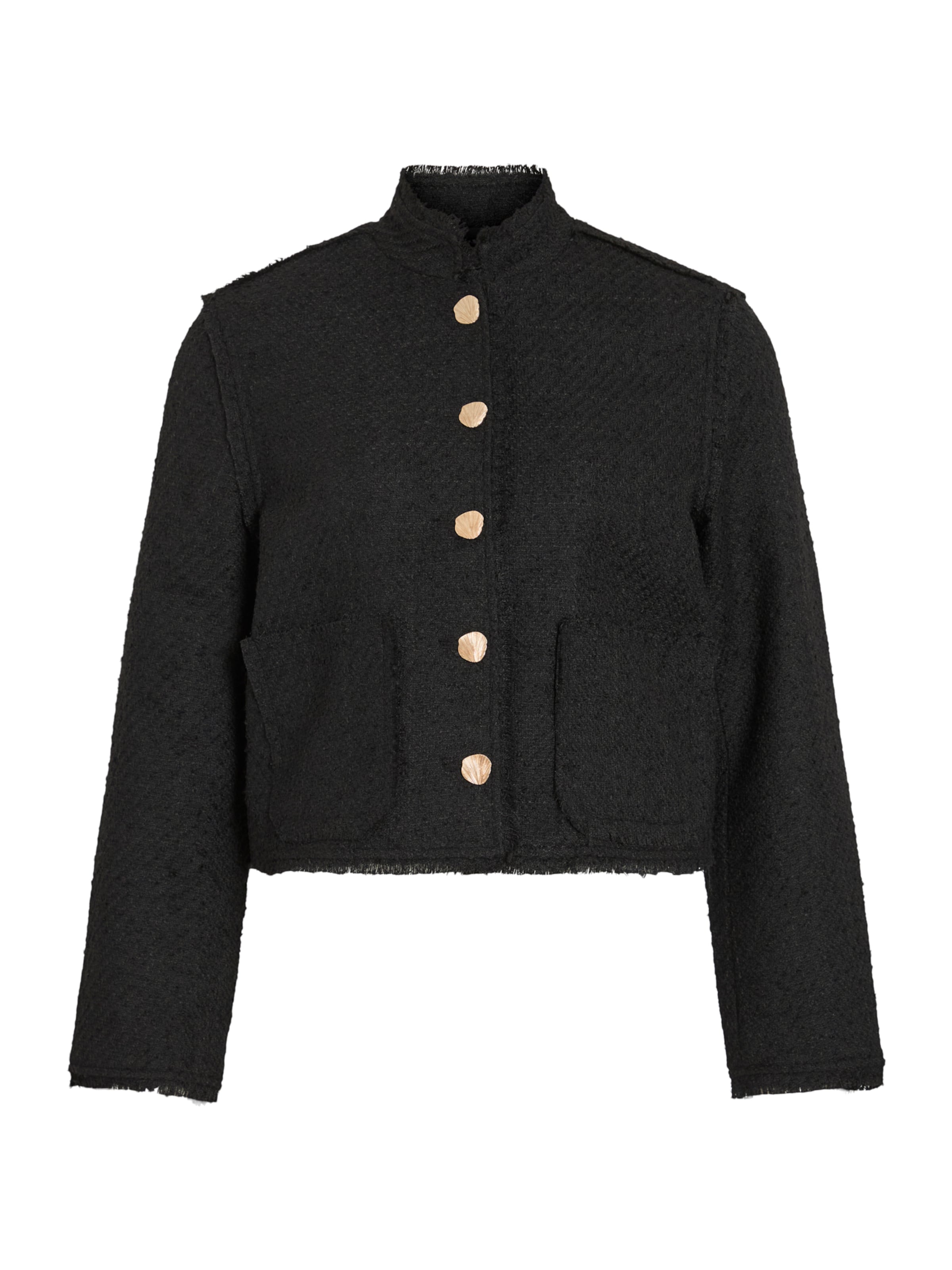 VILA Between-Season Jacket 'VIBLANCA' in Black: front