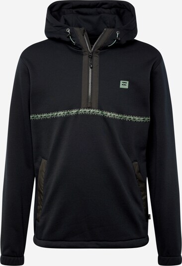 Pullover sportivo 'PATHFINDER' BILLABONG di colore grigio / verde pastello / nero, Visualizzazione prodotti