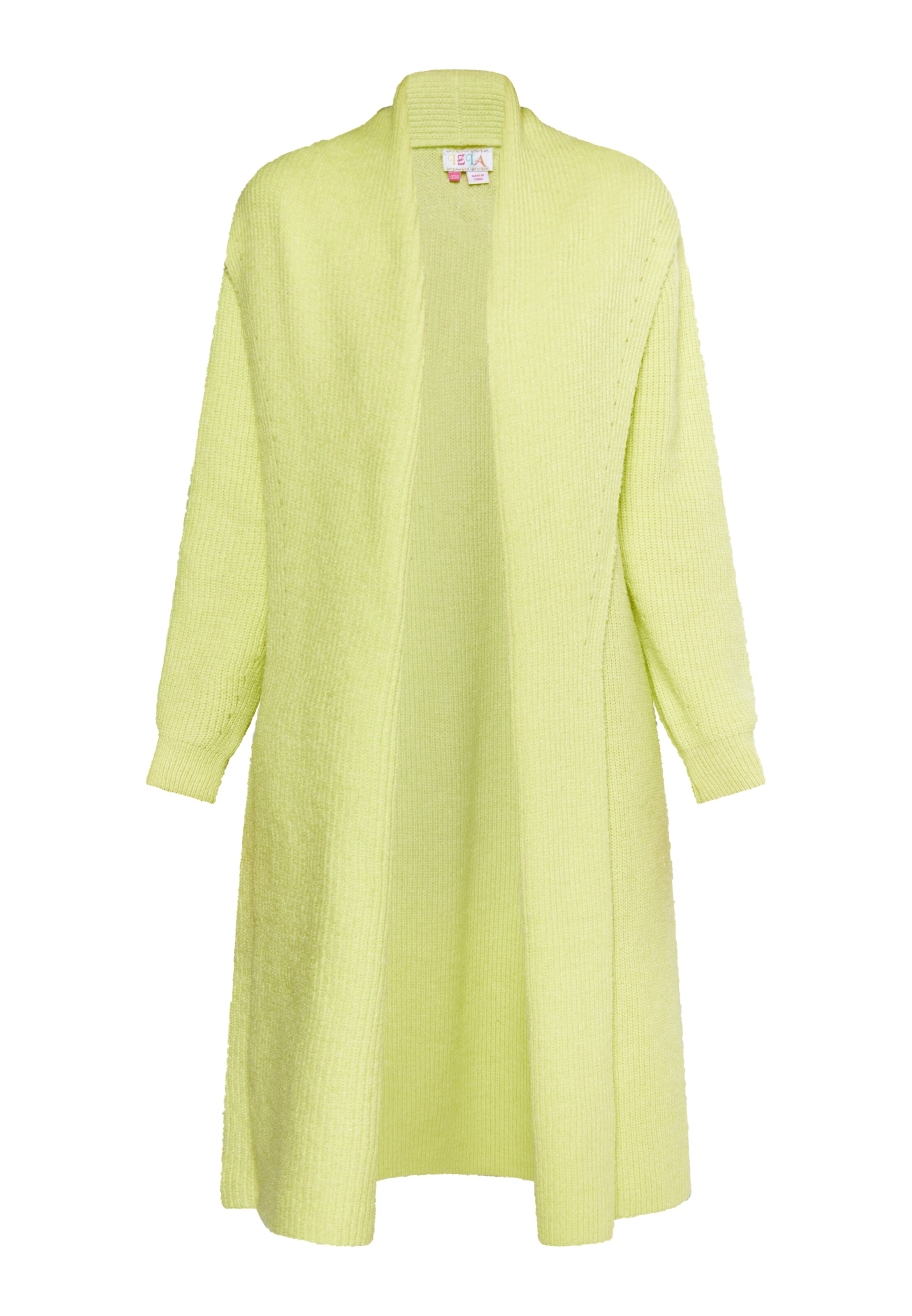 IZIA Kofta i grön: framsida