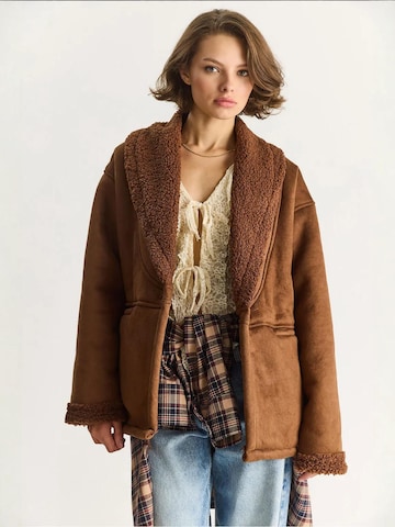 Bianco Lucci Winterjas in Bruin