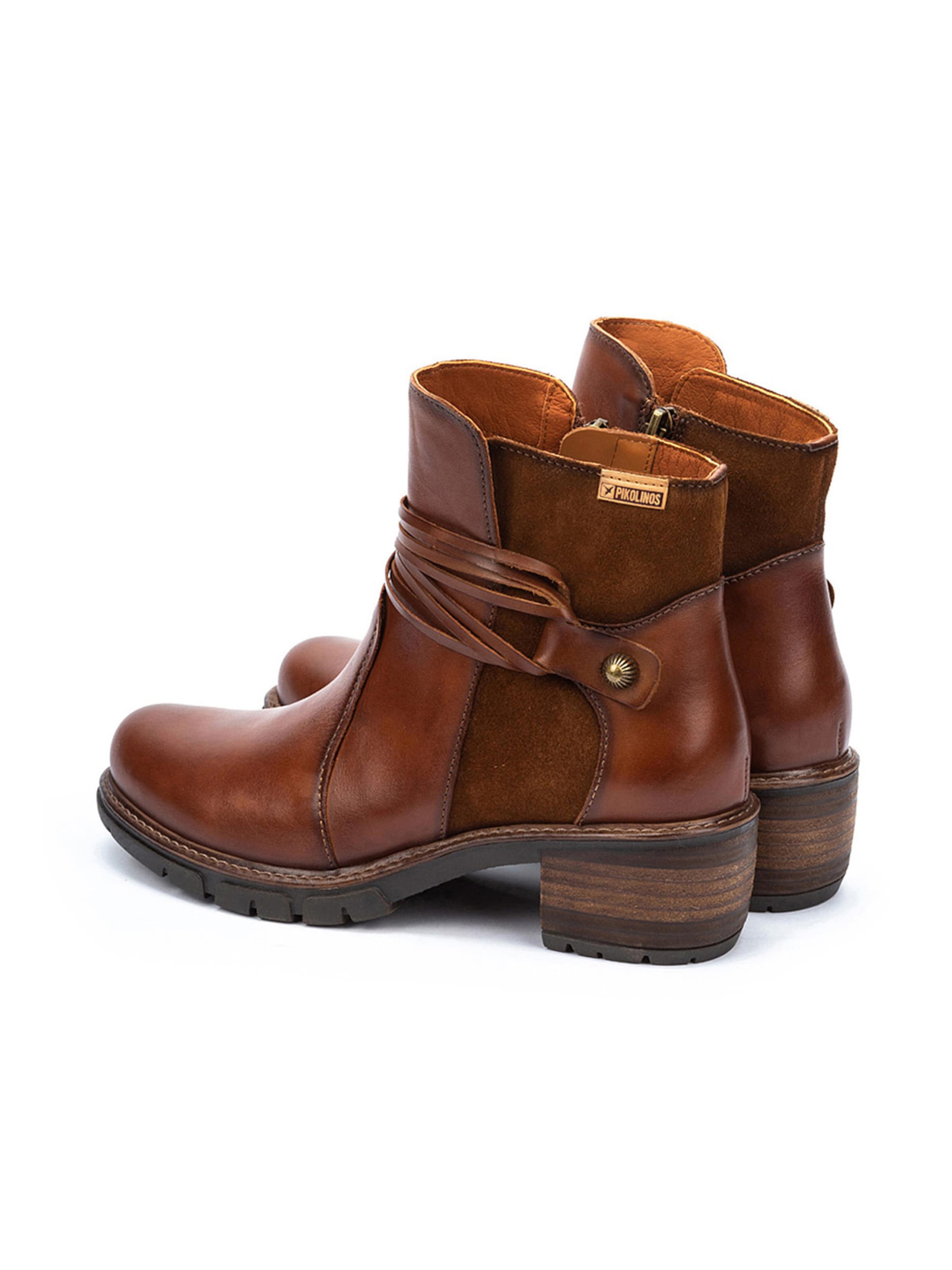 Ankle boots 'SAN SEBASTIA' di PIKOLINOS in marrone