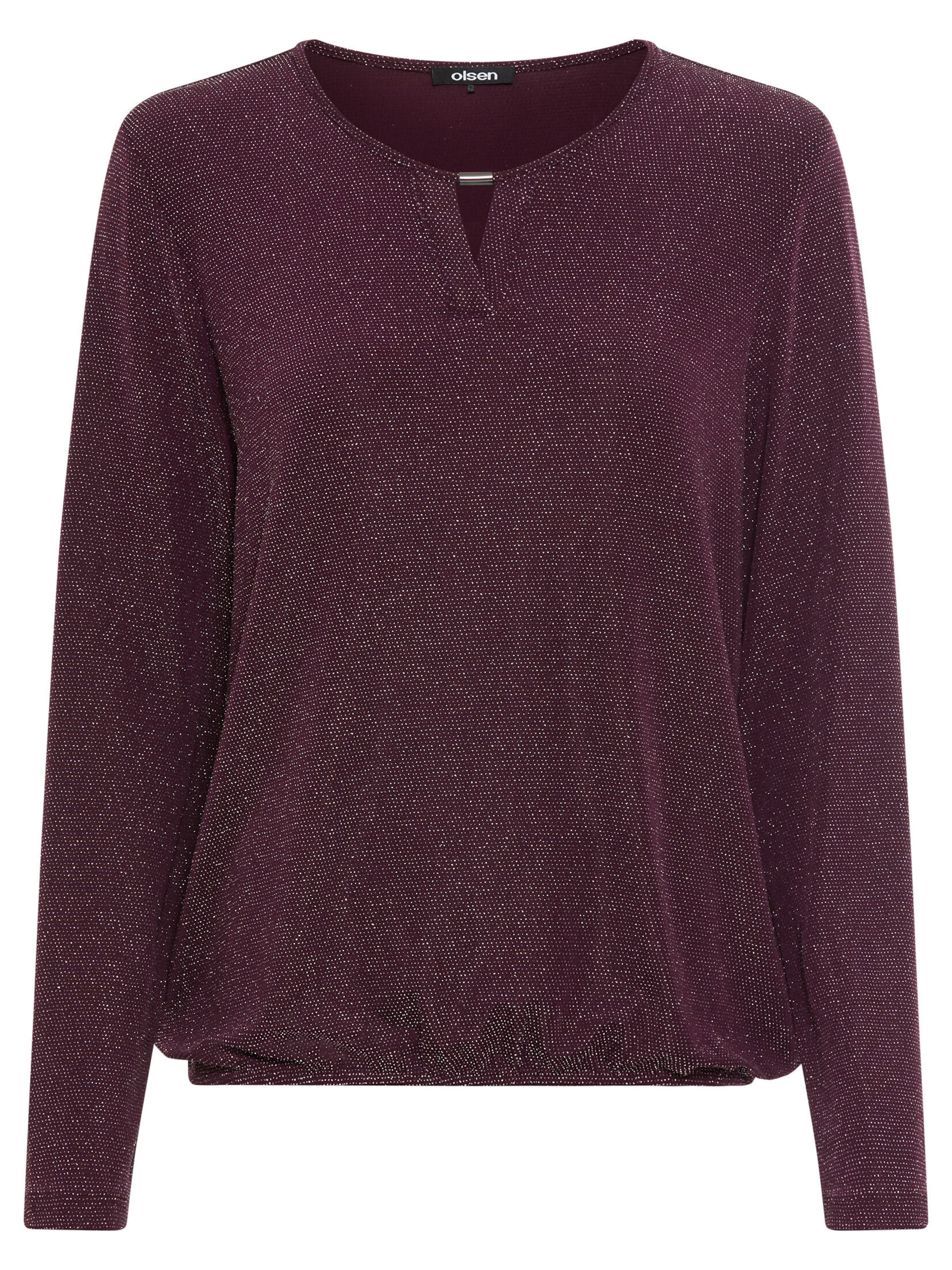 Olsen Sweatshirt in Rood: voorkant