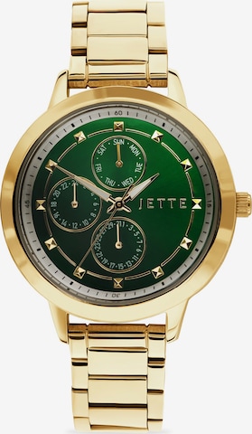 JETTE Analog Watch in Gold: front