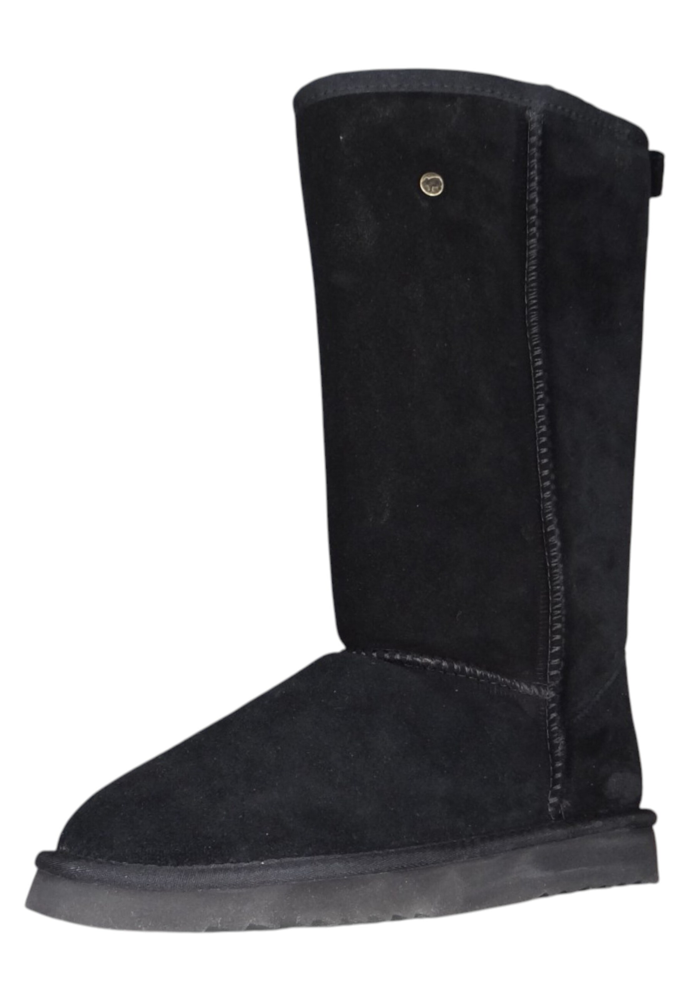 Warmbat Stiefel in Schwarz: Vorderseite