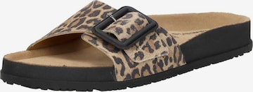 Tamaris Mule 'Open Teen' in Beige: front