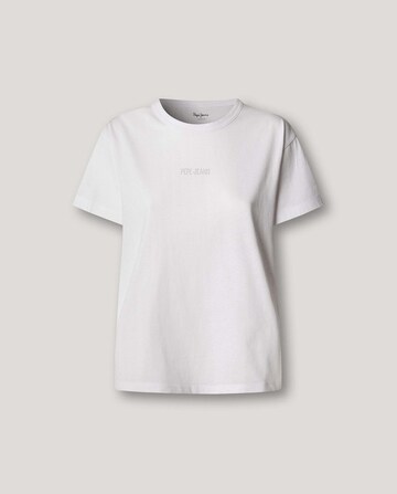 T-shirt 'Mia' Pepe Jeans en blanc