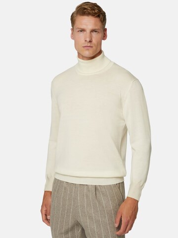 Boggi Milano Pullover in Weiß: Vorderseite