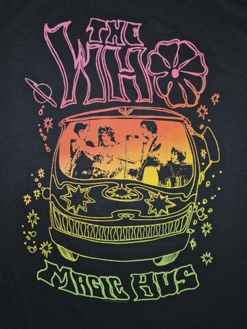 Rockshirts - Camiseta 'Who Magic Bus' en negro