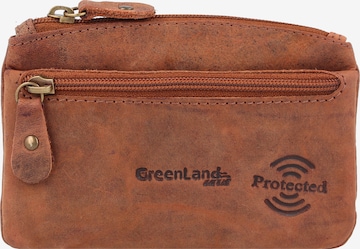 Greenland Nature Etui in Bruin: voorkant