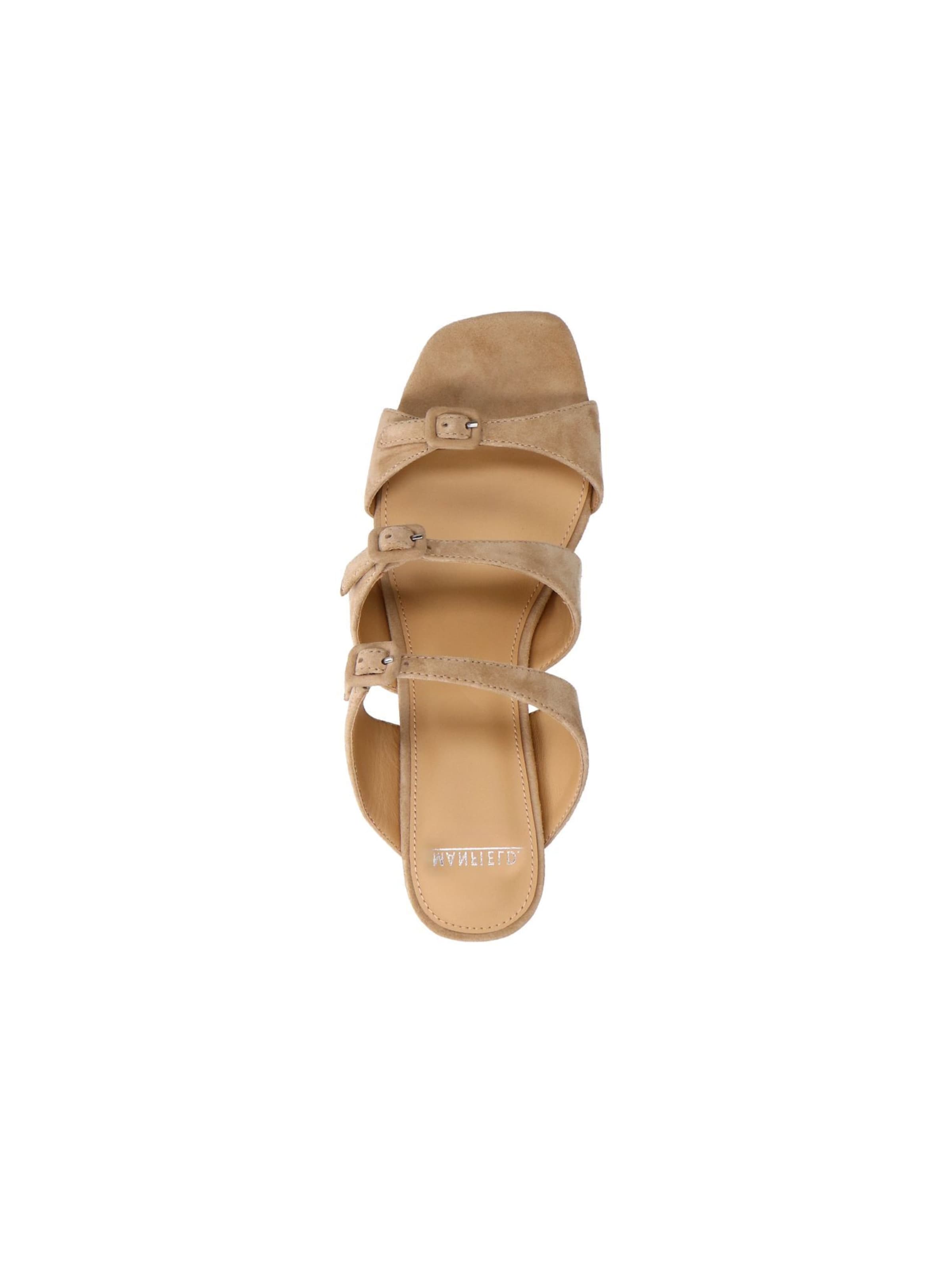 MANFIELD Sandals in Beige