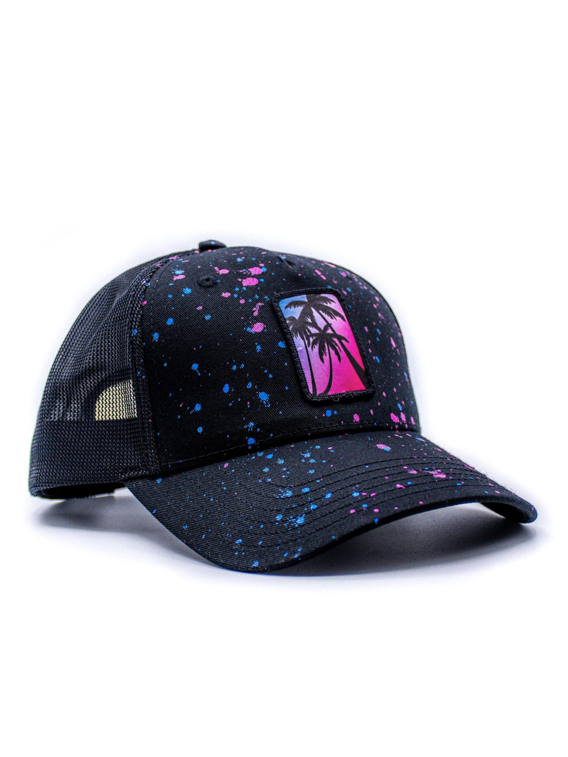 Be52 Keps 'Palms splash premium' i svart
