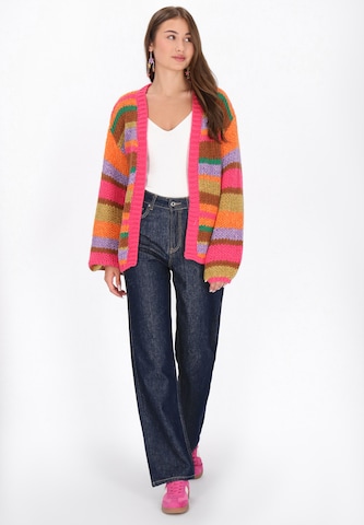 MYMO Strickjacke in Mischfarben