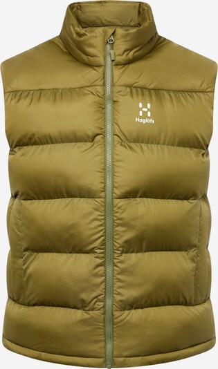 Haglöfs Gilet de sport 'Mimic' en olive / blanc cassé, Vue avec produit