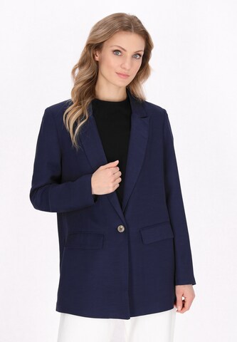 DreiMaster Vintage Blazer 'Classy Look' in Blue: front