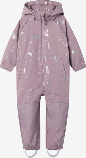 NAME IT Tehničko odijelo 'NMFAlfa08' u sivkasto ljubičasta (mauve) / srebro, Pregled proizvoda