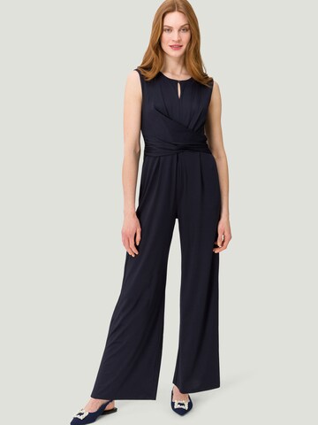 zero Jumpsuit in Blauw: voorkant