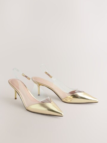 Next Sandal i guld