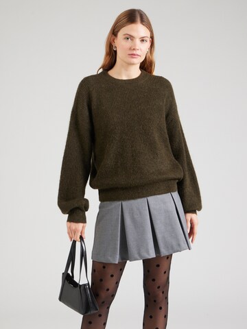 MSCH COPENHAGEN Sweater 'Gustel Hope' in Green: front