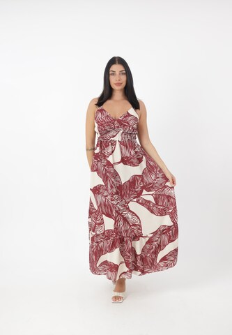 Elara Sommerkjole i rød