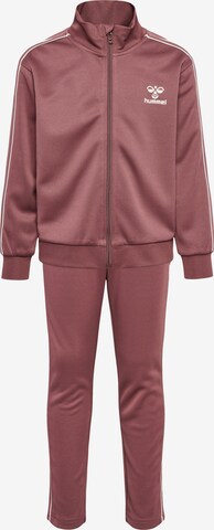 Hummel Tracksuit 'Track' in Pink: front