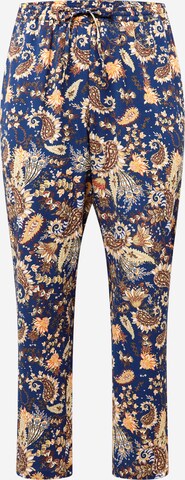 Regular Pantaloni 'LUXIVA' de la ONLY Carmakoma pe albastru: față