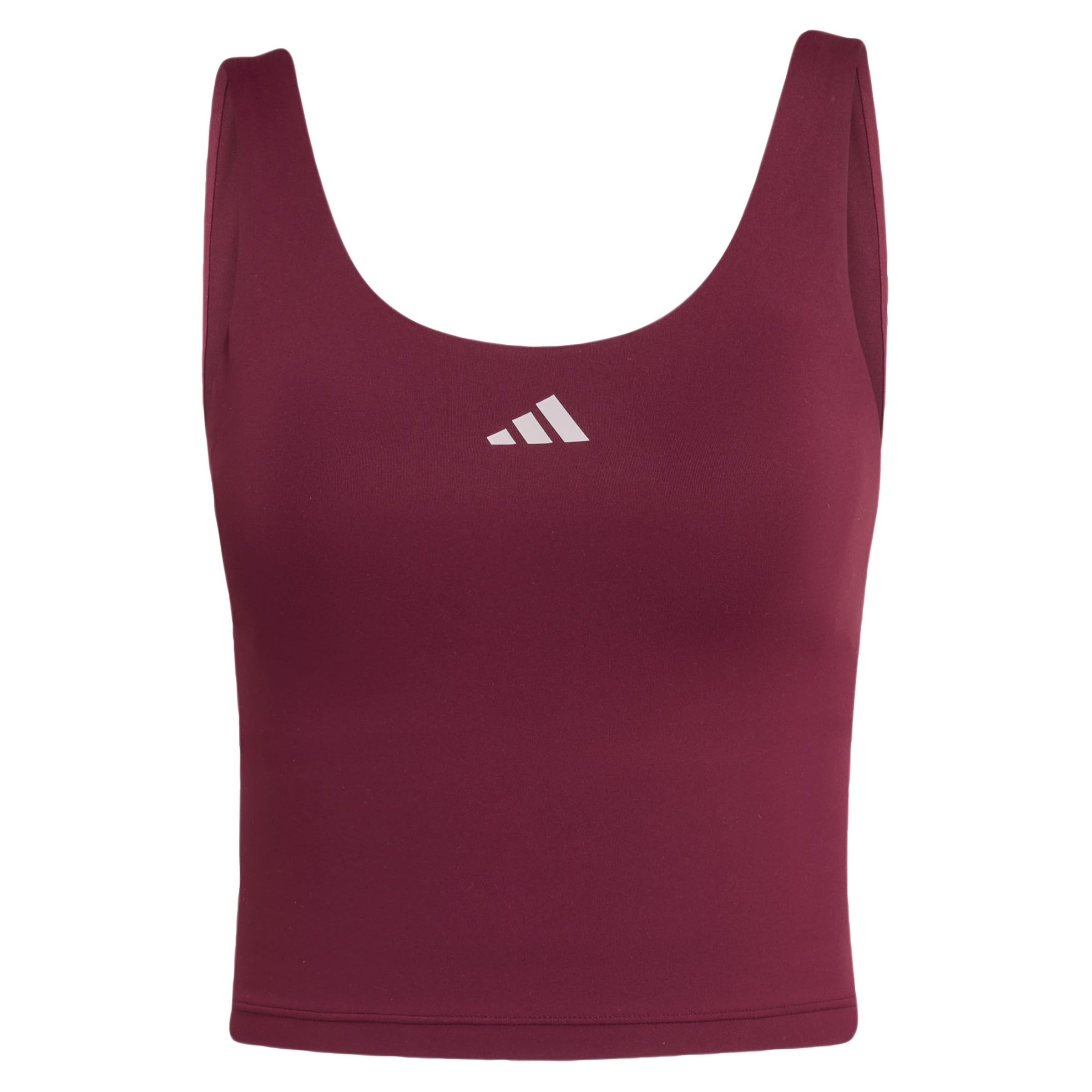ADIDAS PERFORMANCE Sporttop 'Studio All Me' in Braun: Vorderseite