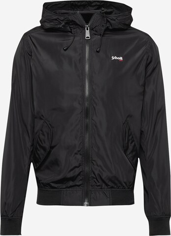 Schott NYC Jacke in Schwarz: predná strana