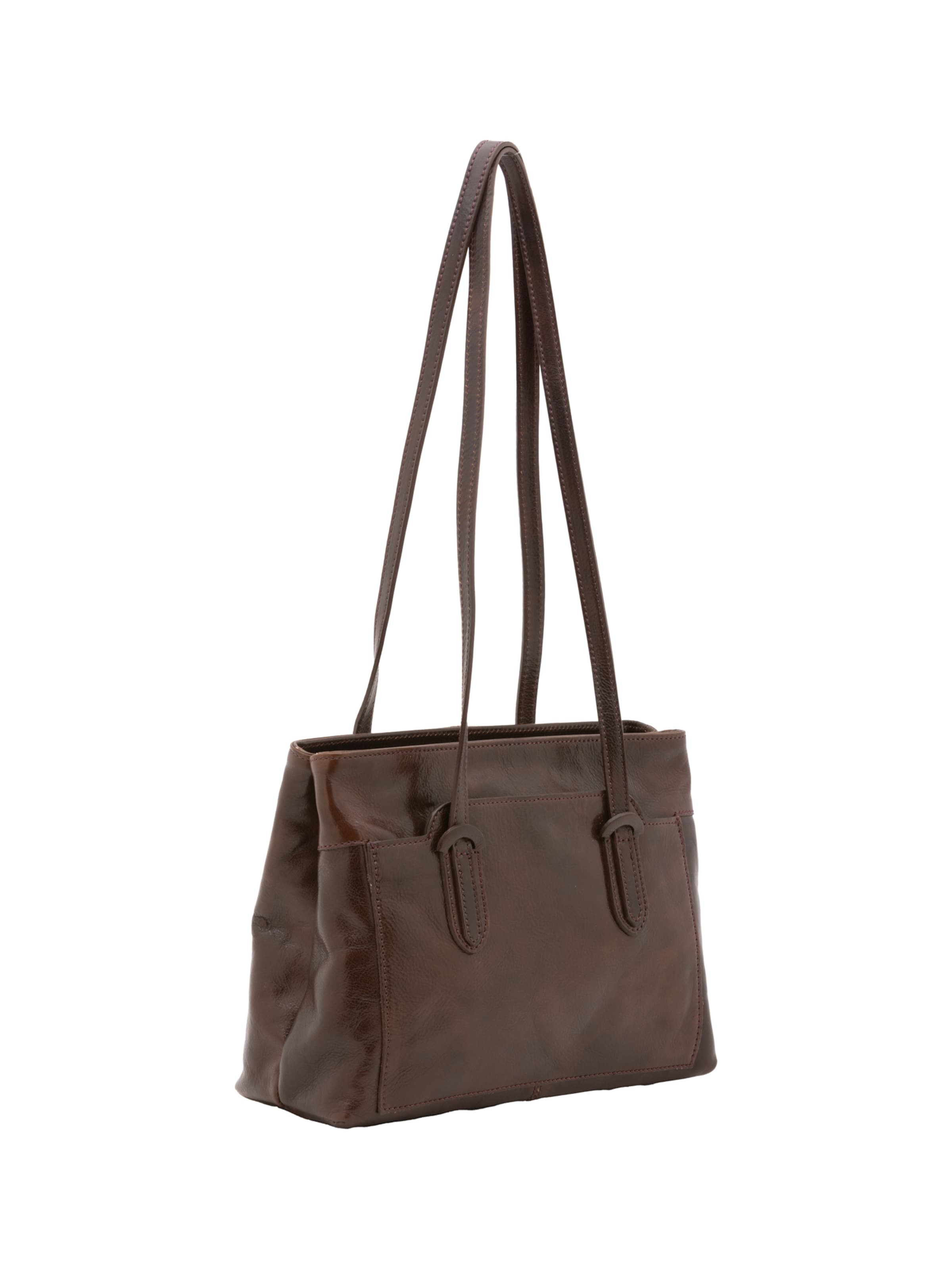 Viola Castellani Schoudertas in Bruin: voorkant