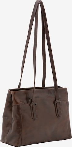 Viola Castellani Shoulder Bag in Brown: front