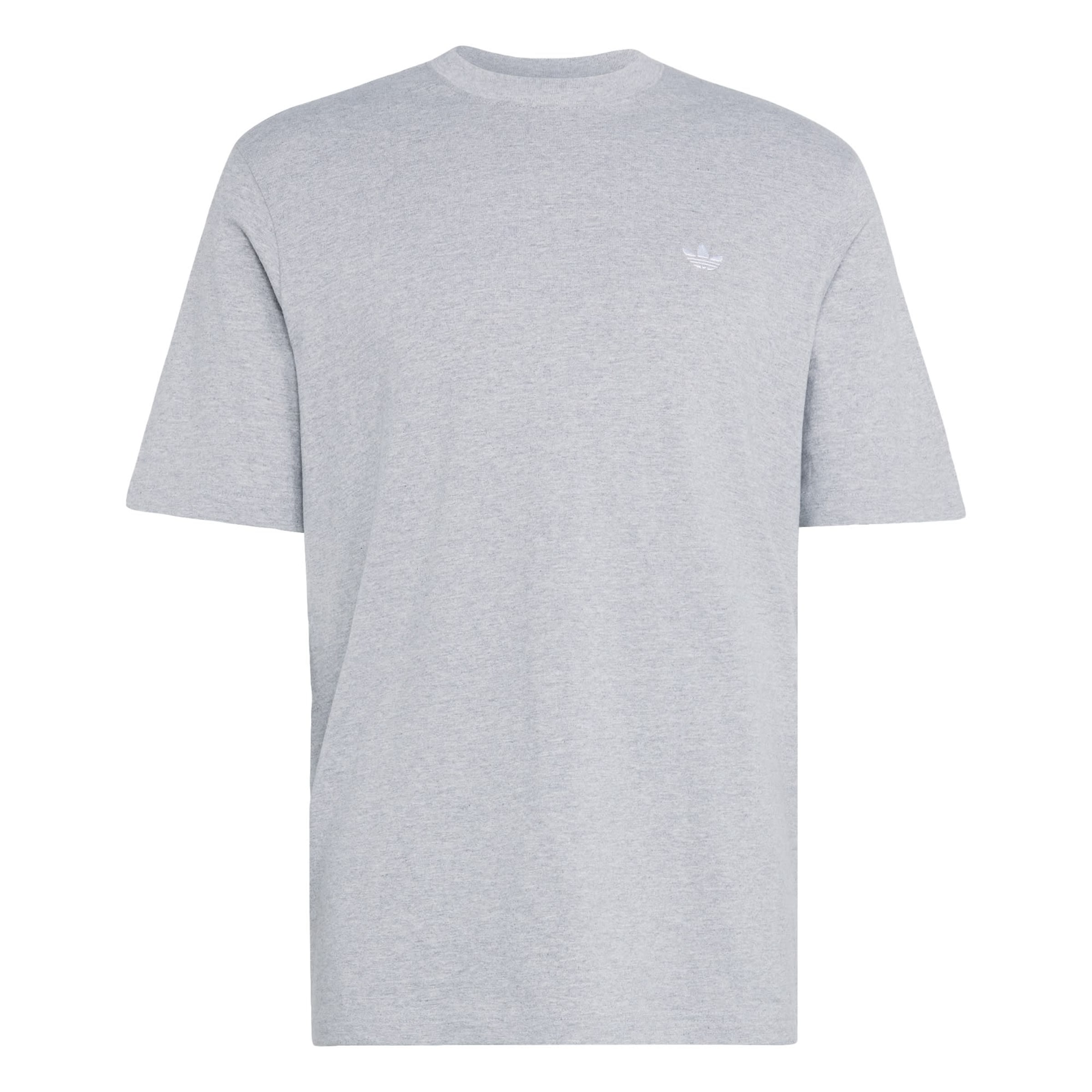 ADIDAS ORIGINALS Shirt 'Trefoil Essentials' in Grijs: voorkant