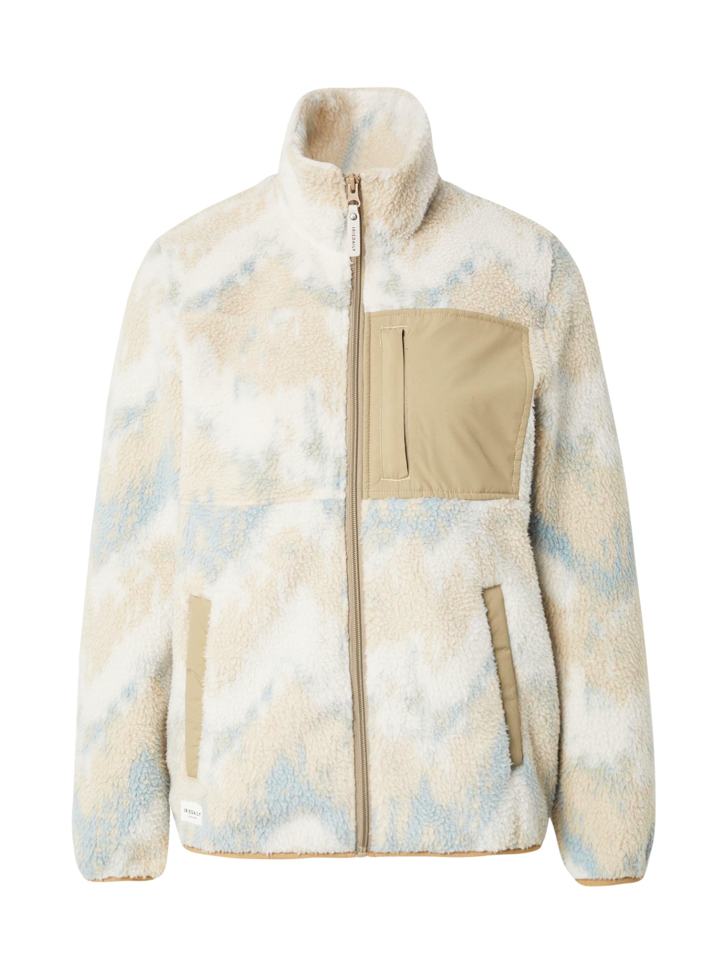 Iriedaily Flisová bunda 'Arkta' - Béžová: predná strana