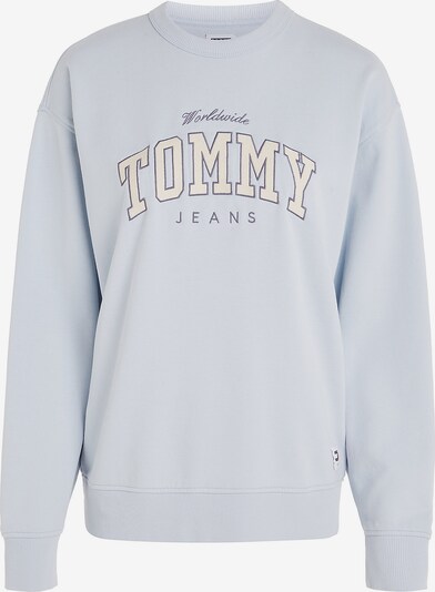 Tommy Jeans Sweatshirt 'Varsity' i ljusblå / mörkblå / vit, Produktvy