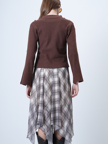 Trend Alaçatı Stili Pullover in Braun