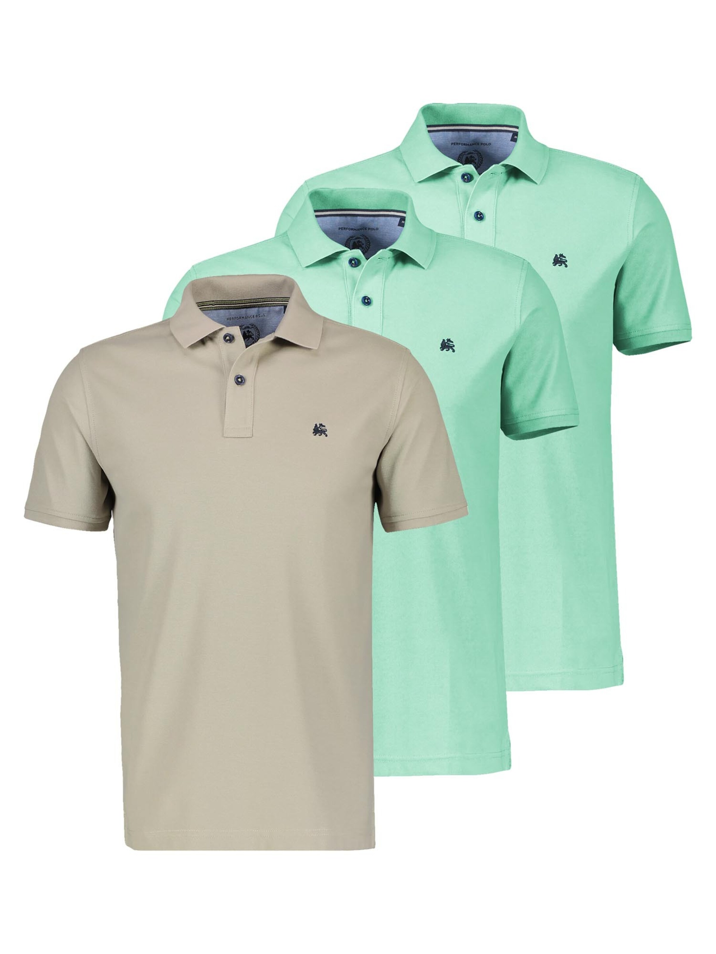 LERROS Shirt 'Basic'‌‌‌ in Beige: Vorderseite