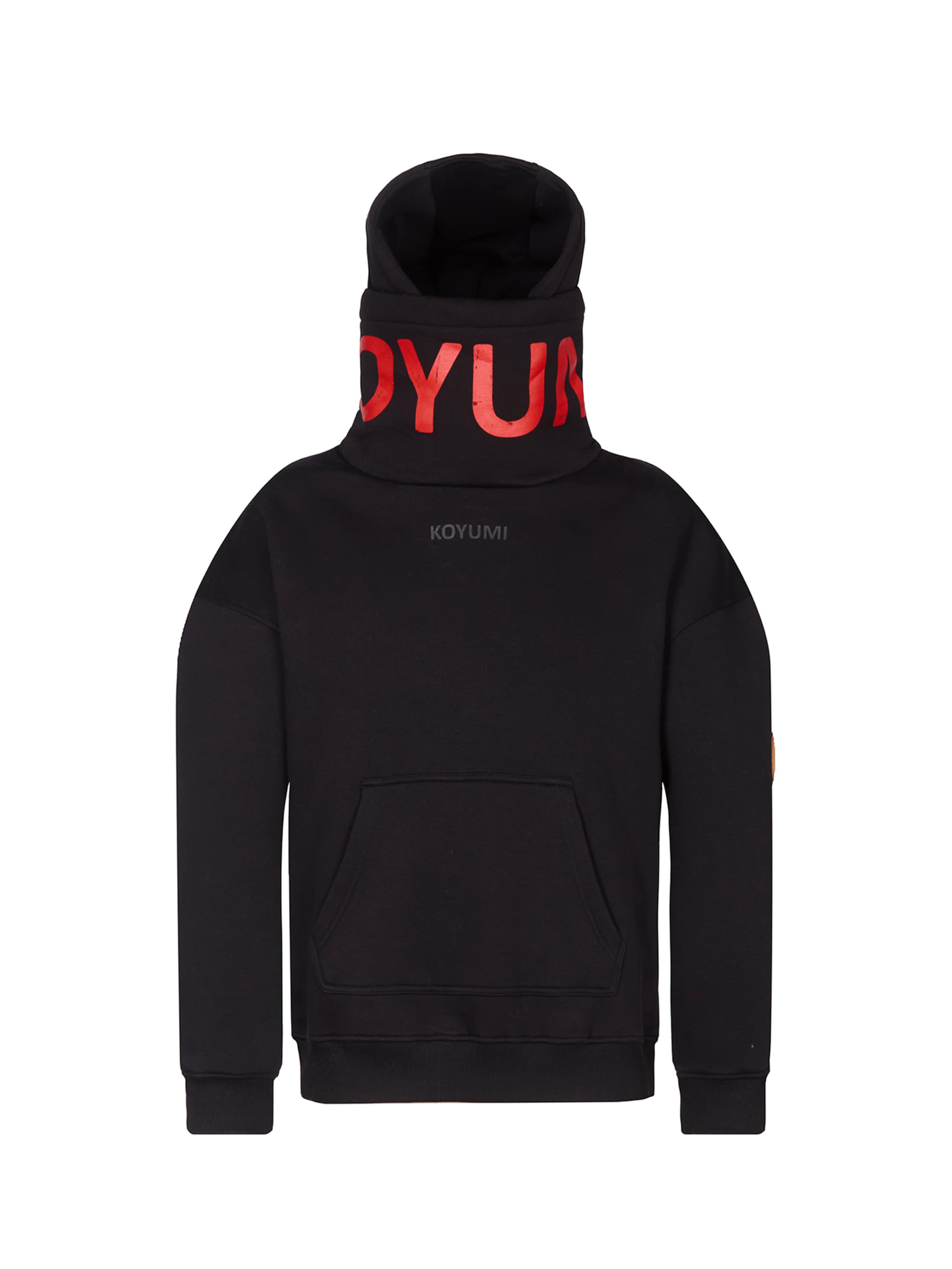 Koyumi Sweatshirt 'Break Your Neck' in Black, Item view